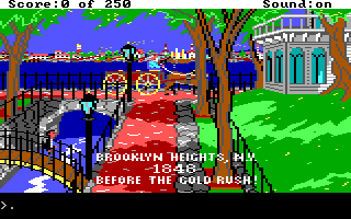 Screenshot Thumbnail / Media File 1 for Gold Rush (1987)(Sierra Online)