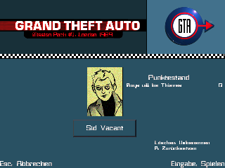 Screenshot Thumbnail / Media File 1 for Grand Theft Auto Include London 1969 (1997)(DMA Design)