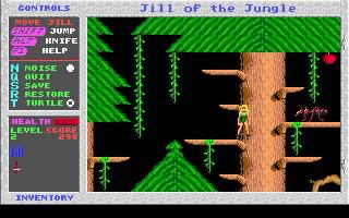 Screenshot Thumbnail / Media File 1 for Jill Of The Jungle The Complete Trilogy (1993)(Epic Megagames Inc)