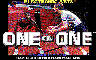 Screenshot Thumbnail / Media File 1 for Jordan Vs Bird One On One (1988)(Electronic Arts Inc)