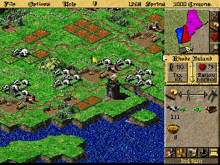 Screenshot Thumbnail / Media File 1 for Lords of the Realm 2 (1996)(Sierra Online)