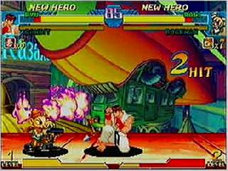 Screenshot Thumbnail / Media File 1 for Marvel vs. Capcom - Clash of Super Heroes (USA)