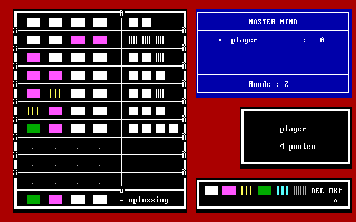 Screenshot Thumbnail / Media File 1 for Mastermind (1990)(Hvb)