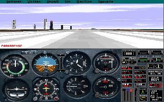 Screenshot Thumbnail / Media File 1 for Microsoft Flight Simulator 5.0 (1993)(Microsoft)(G)