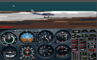 Screenshot Thumbnail / Media File 1 for Microsoft Flight Simulator 5 Scenery Kamschatka Munich Scotland (1994)(UNK)