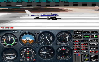Screenshot Thumbnail / Media File 1 for Microsoft Flight Simulator CDROM 5.1 (1993)(Microsoft)