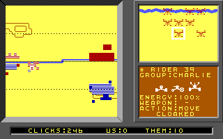 Screenshot Thumbnail / Media File 1 for Modem Wars (1988)(Electronic Arts Inc)