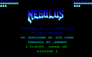 Screenshot Thumbnail / Media File 1 for Nebulus (1987)(Hewson)