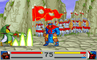 Screenshot Thumbnail / Media File 1 for Sango Fighter (1994)(Panda Entertainment)