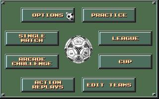 Screenshot Thumbnail / Media File 1 for Serious Soccer (1994)(Virgin)