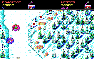 Screenshot Thumbnail / Media File 1 for Ski Or Die (1990)(Electronic Arts Inc)