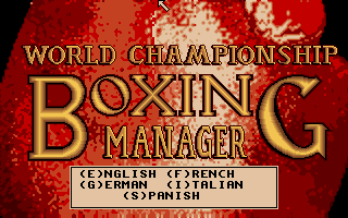 Screenshot Thumbnail / Media File 1 for World Championship Boxing Manager (1990)(Krisalis Software Ltd)