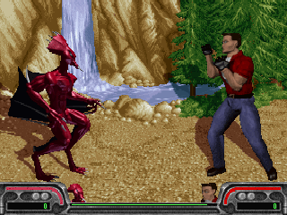 Screenshot Thumbnail / Media File 1 for Xenophage Alien Bloodsport (1995)(Apogee)
