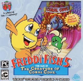 Screenshot Thumbnail / Media File 1 for Freddi Fish 5 The Case of the Creature of Coral Cave (CD DOS)