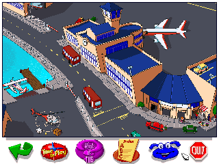 Screenshot Thumbnail / Media File 1 for Let's Explore the Airport with Buzzy (CD Windows)