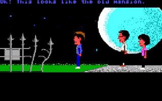 Screenshot Thumbnail / Media File 1 for Maniac Mansion (Floppy DOS v2 Enhanced)