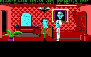 Screenshot Thumbnail / Media File 1 for Maniac Mansion (Floppy DOS v2 Enhanced)