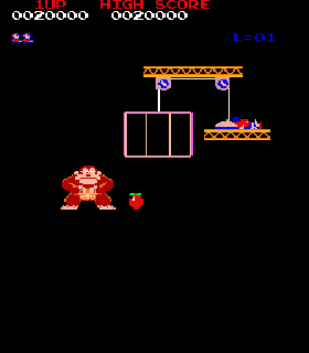 Screenshot Thumbnail / Media File 1 for Donkey Kong II: Jumpman Returns (hack, V1.1)