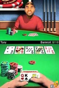 Texas Hold 'Em Poker DS (U)(Trashman) Screen Shot