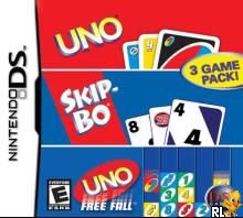 Uno - Skip-Bo - Uno Free Fall (3 Game Pack) (U)(Sir VG) Box Art