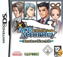 Phoenix Wright Ace Attorney - Justice For All (E)(FireX) Box Art