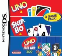 Uno - Skip-Bo - Uno Free Fall (3 Game Pack) (E)(Sir VG) Box Art
