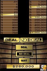 Deal or No Deal (U)(Sir VG) Screen Shot