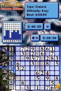 Ultimate Puzzle Games - Sudoku Edition (U)(SQUiRE) Screen Shot