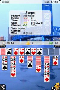 Solitaire DS (E)(Independent) Screen Shot