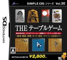Simple DS Series Vol. 30 - The Table Game (J)(6rz) Box Art