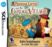 Professor Layton and the Curious Village (U)(Micronauts) Box Art