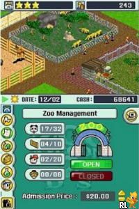 Zoo Tycoon 2 DS (E)(XenoPhobia) Screen Shot