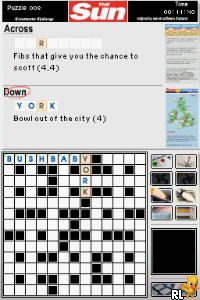 Sun Crossword Challenge, The (E)(XenoPhobia) Screen Shot