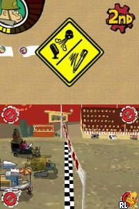 Wacky Races - Crash & Dash (U)(XenoPhobia) Screen Shot