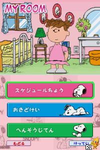 Snoopy DS - Snoopy to Nakamatachi ni Ai ni Ikou! (J)(Caravan) Screen Shot