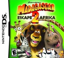 Madagascar - Escape 2 Africa (U)(XenoPhobia) Box Art