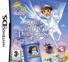 Dora The Explorer - Dora Saves the Snow Princess (EU)(EXiMiUS) Box Art