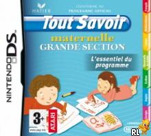 Tout Savoir Maternelle Grande Section - L'Essentiel du Programme (FR)(EXiMiUS) Box Art