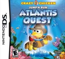 Crazy Chicken - Jump'n Run - Atlantis Quest (US)(M5)(BAHAMUT) Box Art