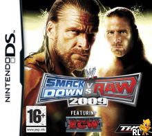 WWE SmackDown vs Raw 2009 featuring ECW (EU)(BAHAMUT) Box Art