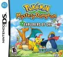 Pokemon Mystery Dungeon - Explorers of Sky (US)(XenoPhobia) Box Art