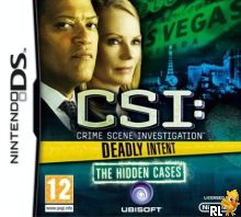 CSI - Crime Scene Investigation - Deadly Intent - The Hidden Cases (EU)(M5) Box Art