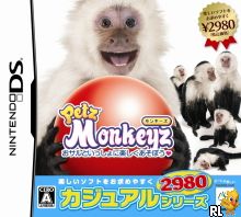 Casual Series 2980 - Petz - Monkeyz - Osaru to Issho ni Tanoshiku Asobou (JP)(BAHAMUT) Box Art