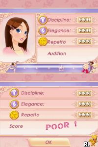 Let's Play Ballerina - Sparkle on the Stage (U) Screen Shot