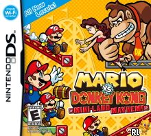 Mario vs. Donkey Kong - Mini-Land Mayhem! (v01)(DSi Enhanced) (U) Box Art