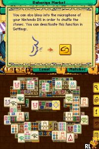 Jewel Master - Cradle of Egypt - Mahjongg - Ancient Egypt (2 Games in 1) (E) Screen Shot