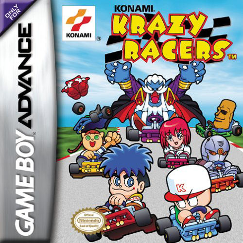 Konami Krazy Racers (U)(Menace) Box Art