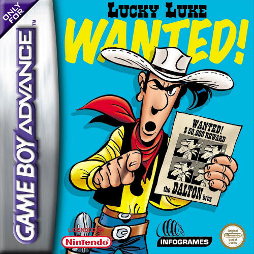 Lucky Luke - Wanted! (E)(Lightforce) Box Art