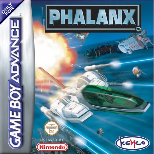 Phalanx - The Enforce Fighter A-144 (E)(Eurasia) Box Art