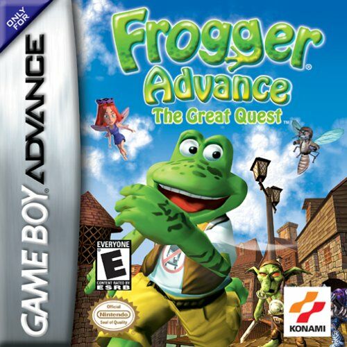 Frogger Advance - The Great Quest (U)(Mode7) Box Art